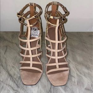 BCBG MAXAZRIA Caged Heels
